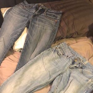 🍍Set of 2 jeans American eagle and American rag